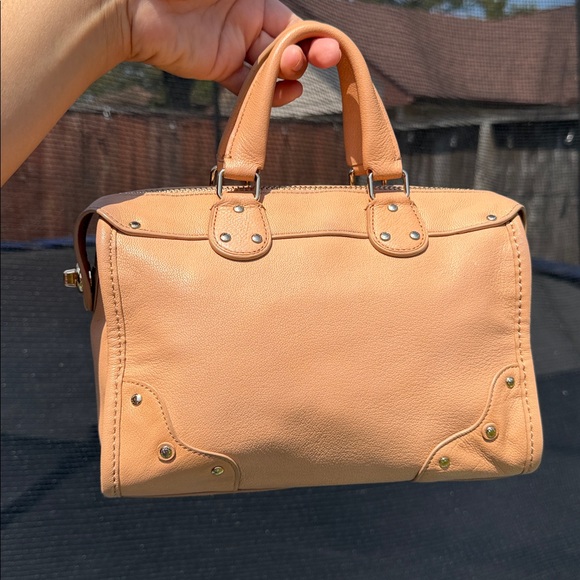 Coach APRICOT Leather crossbody/hand bag - Picture 11 of 16